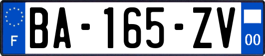 BA-165-ZV