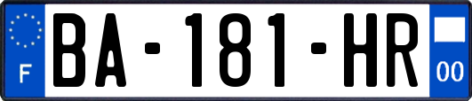 BA-181-HR