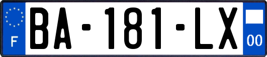 BA-181-LX
