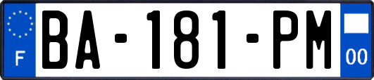 BA-181-PM
