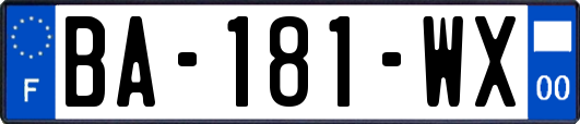 BA-181-WX
