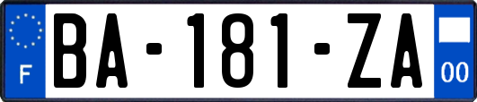 BA-181-ZA