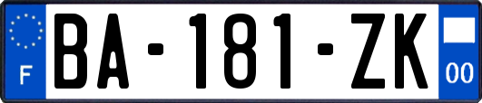 BA-181-ZK