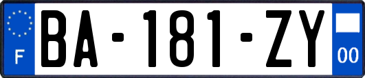 BA-181-ZY