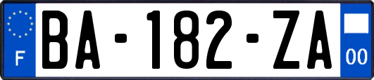 BA-182-ZA