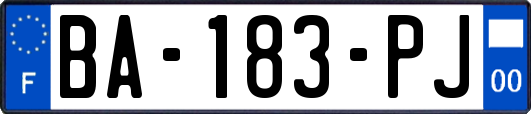 BA-183-PJ