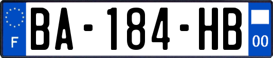BA-184-HB