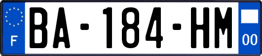 BA-184-HM