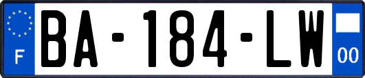 BA-184-LW