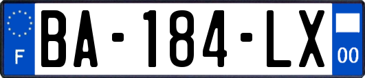 BA-184-LX