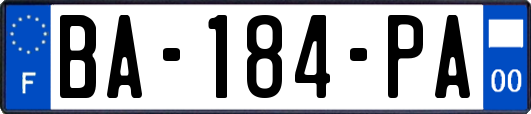 BA-184-PA
