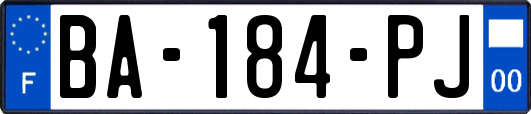 BA-184-PJ