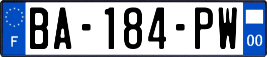 BA-184-PW