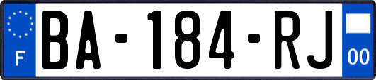 BA-184-RJ