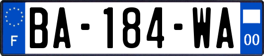 BA-184-WA