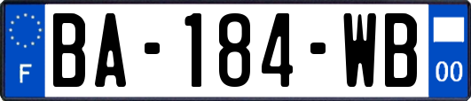 BA-184-WB