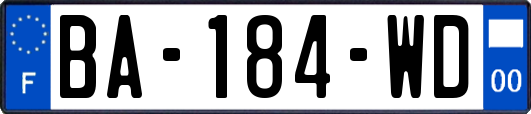 BA-184-WD