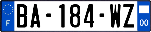 BA-184-WZ