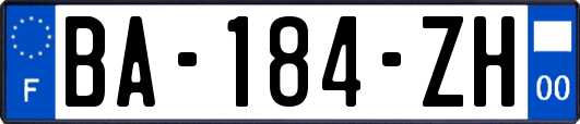 BA-184-ZH