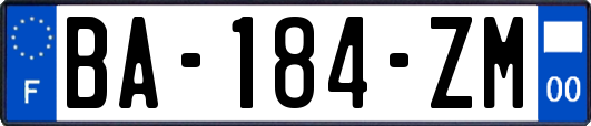 BA-184-ZM