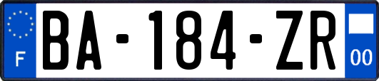 BA-184-ZR