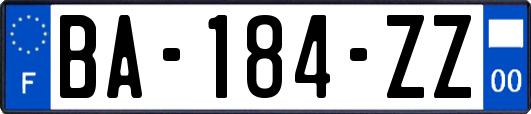 BA-184-ZZ