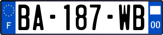 BA-187-WB