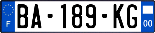 BA-189-KG