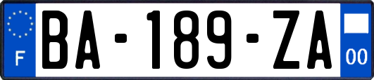 BA-189-ZA