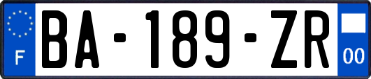 BA-189-ZR