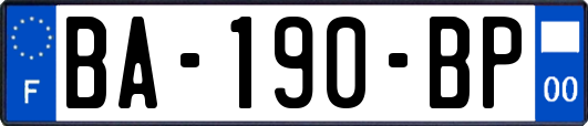 BA-190-BP