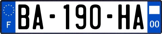 BA-190-HA