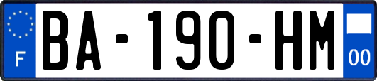 BA-190-HM