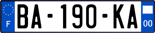 BA-190-KA