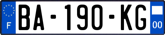 BA-190-KG