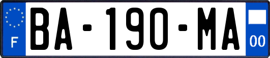 BA-190-MA