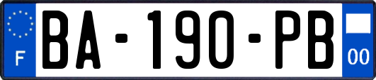 BA-190-PB