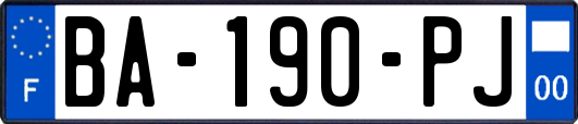 BA-190-PJ