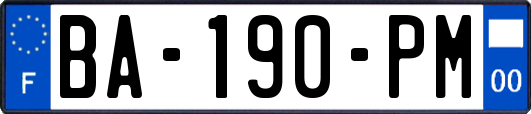 BA-190-PM