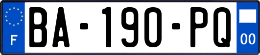 BA-190-PQ