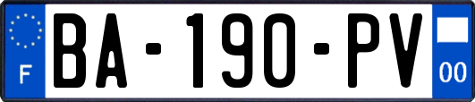 BA-190-PV
