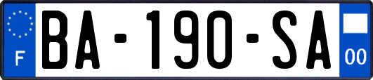 BA-190-SA
