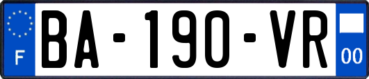 BA-190-VR