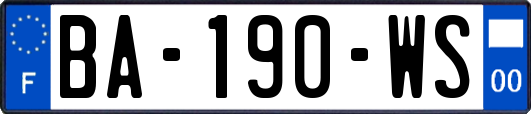 BA-190-WS