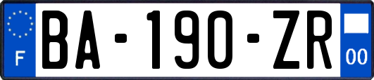 BA-190-ZR