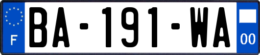 BA-191-WA