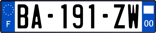 BA-191-ZW