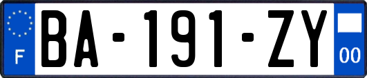 BA-191-ZY