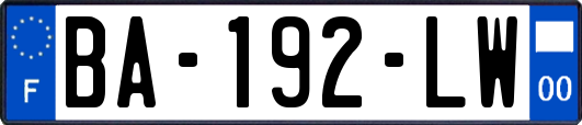 BA-192-LW