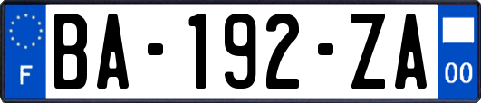 BA-192-ZA